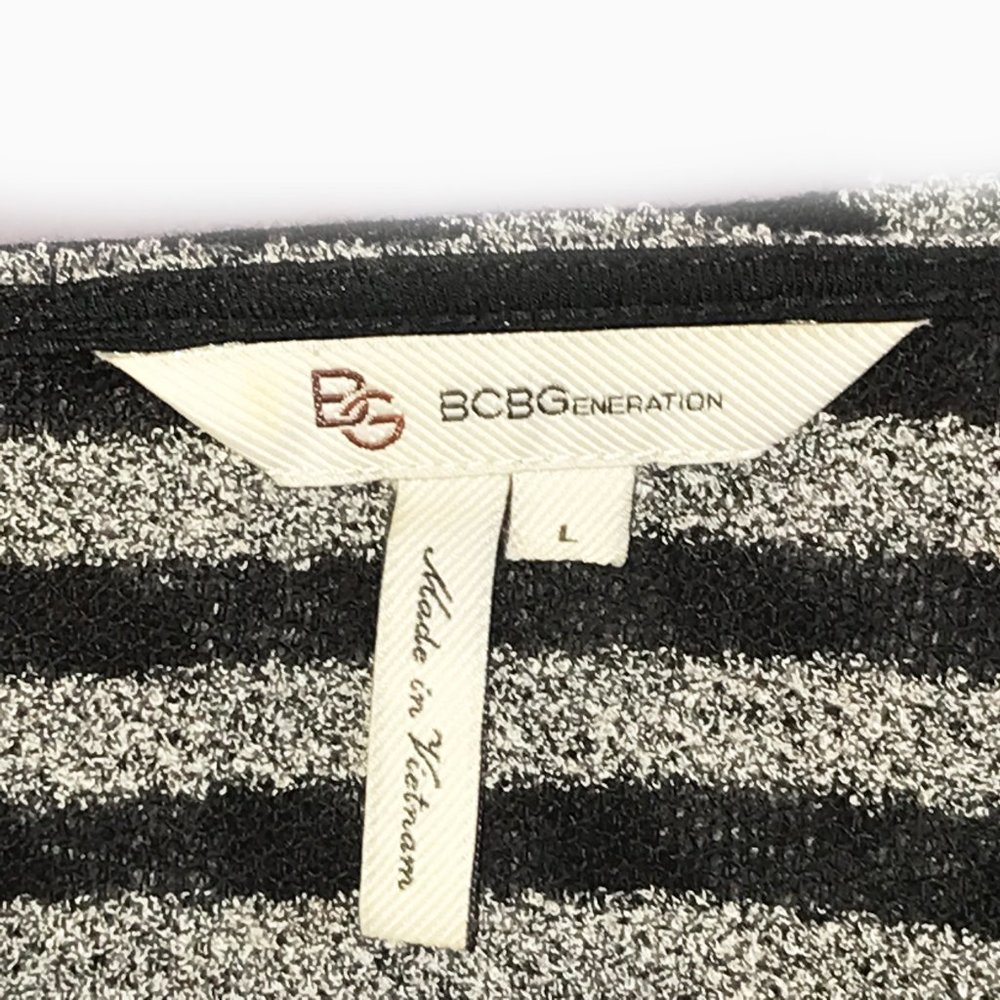 BCBGenaration GRAY & BLACK DRESS - Picture 4 of 6